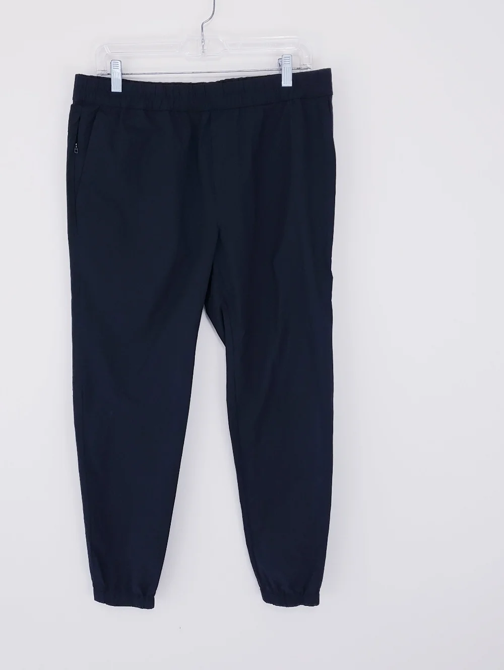 Banana Republic Mens Stretch Tech Jogger Slim Fit Black Size Medium
